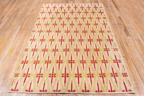 Vintage Zeki Muran Area Rug (4' x 8')